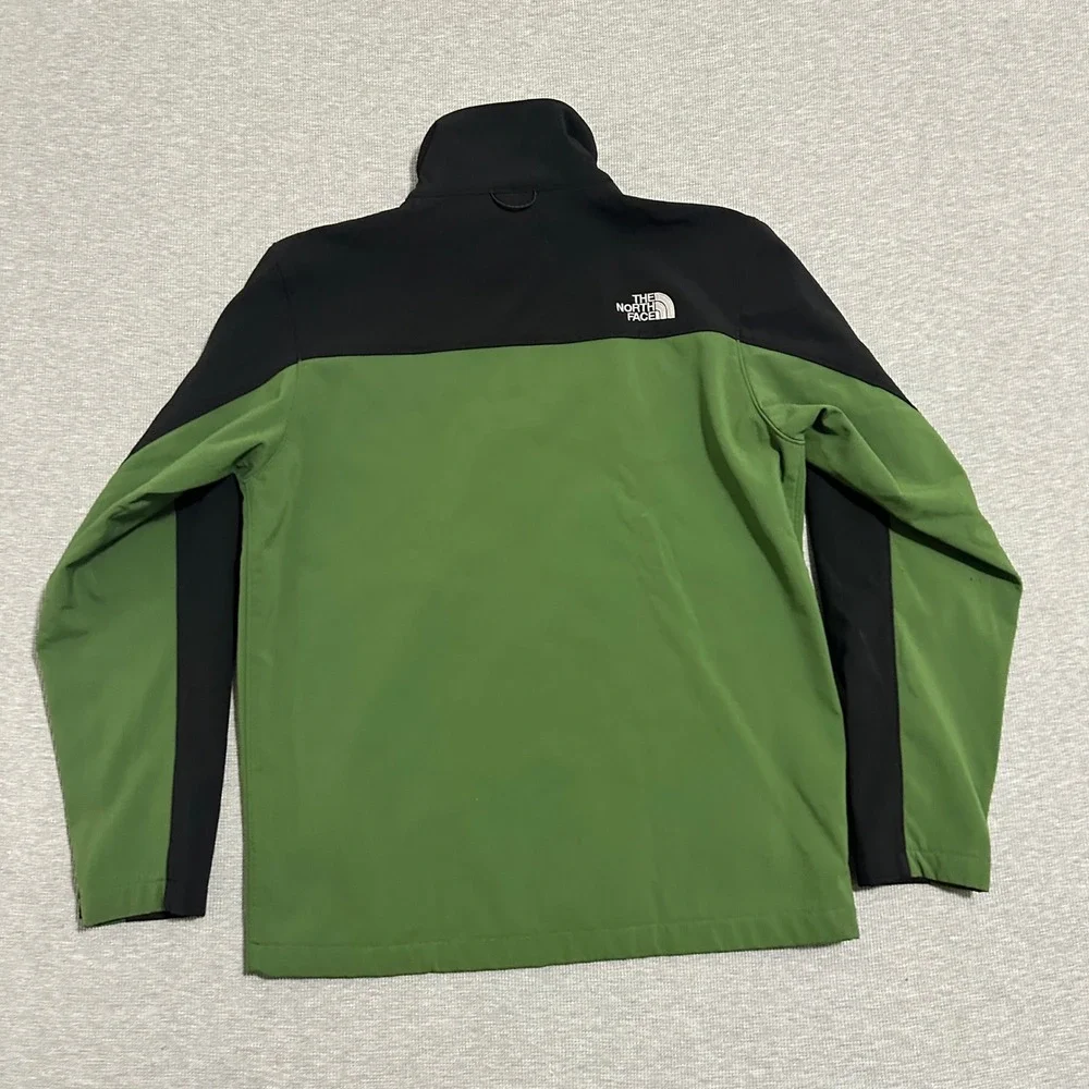 The North Face Apex Bionic Softshell Jacket Green Black‎ Mens Size Medium